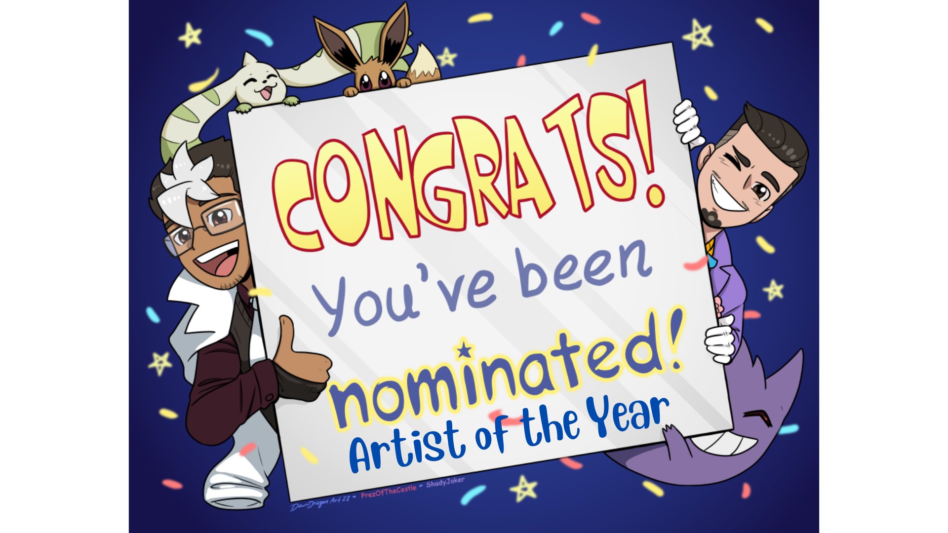 Prez on Twitter "Here are your nominees for this year's Artist Of The