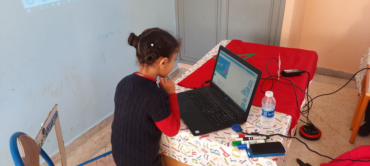 ecolemabh's tweet photo. نظم النادي التكنولوجي في مدرسة @ecolemabh تحت إشراف الاستاذ @ELBALGHITIANAS ورشة حول @scratch
 #Boumia DP  #Midelt @Azyz_Harmouche @ilhamlaaziz @taalimtice @MarocEducation @MicrosoftEDU
#ACW2022 #Africacodeweek @sap4good @AnthonySalcito @AchaouiHind @AcwMaroc @AfricaCodeWeek https://t.co/JDOn8CYmXu