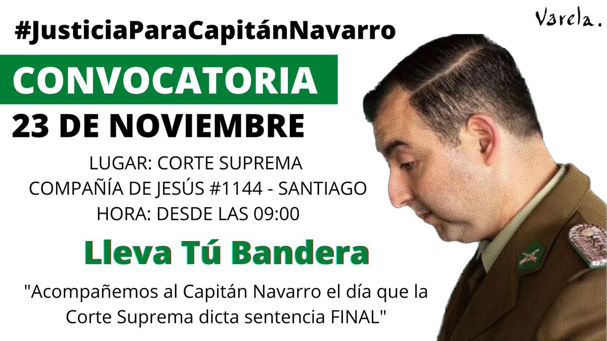 #PorqueAChileQuiero #ApoyoACarabineros Hoy chilenos fueron a manifestarse por los #HeroesDel73 este miércoles lo haremos por los #HeroesDeHoy no se puede criminalizar el trabajo y vocación de la mejor fuerza publica del continente por una justicia prevaricadora. @Nubiavivancoi