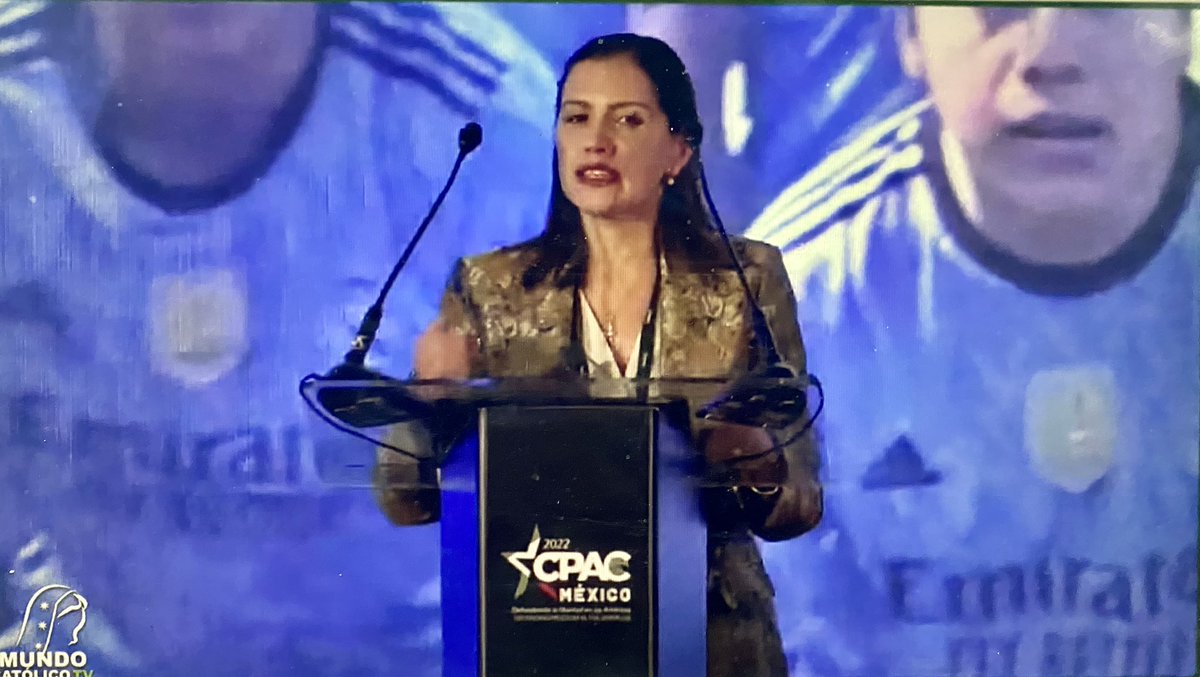ActuaFamilia's tweet photo. AHORA @elsa_mendezqro @elsamendezqro
en directo en el @cpacmexico @cpac @maria_herrera_mellado @eduardoverastegui @edsegovi @mayrafloresforcongress @TheRealMayraRdz https://t.co/1cPGS94A33