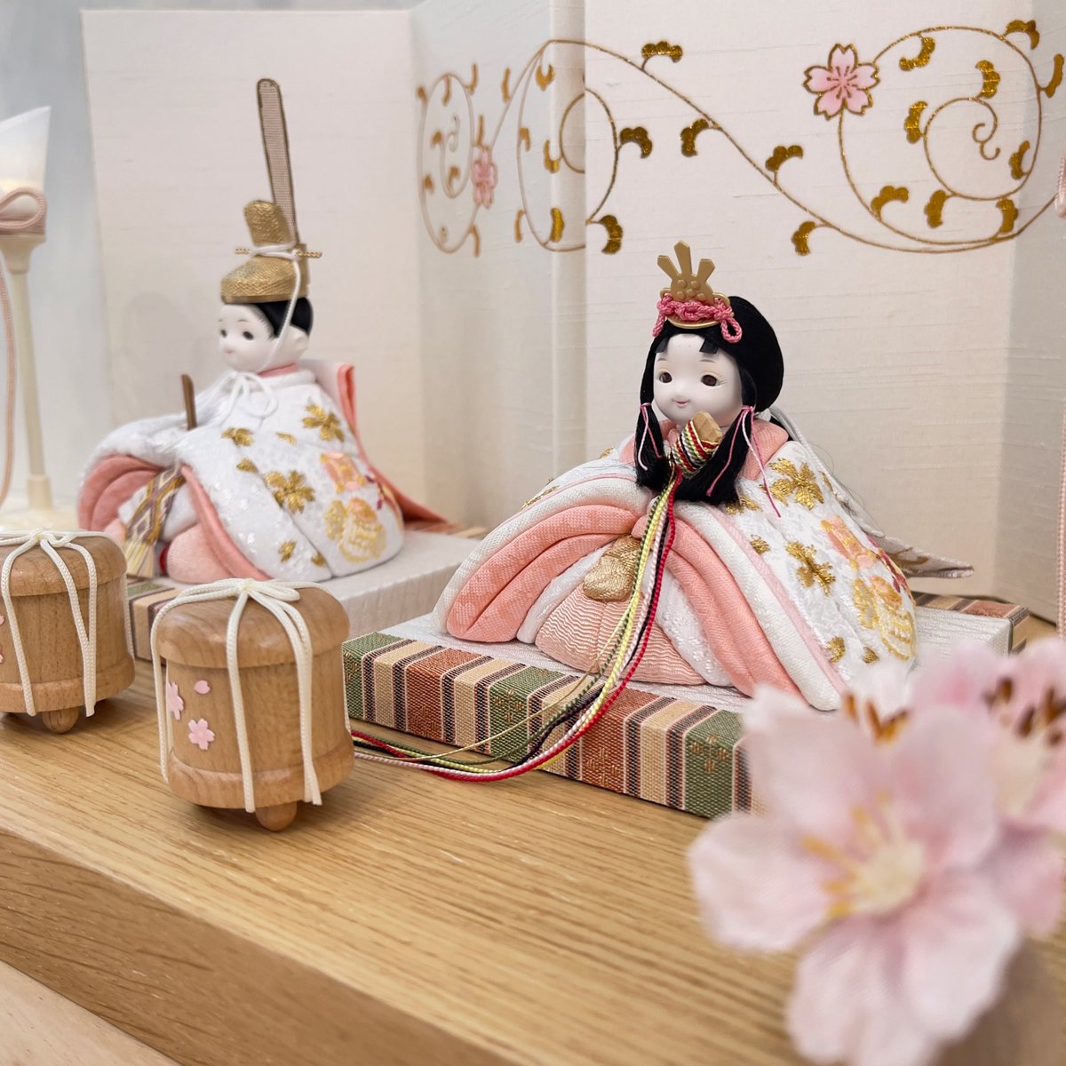 ミニコラ　minicora 雛人形　木目込　コンパクト　インスタ ミニコラ minicora 雛人形 木目込 コンパクト インスタ ミニコラ