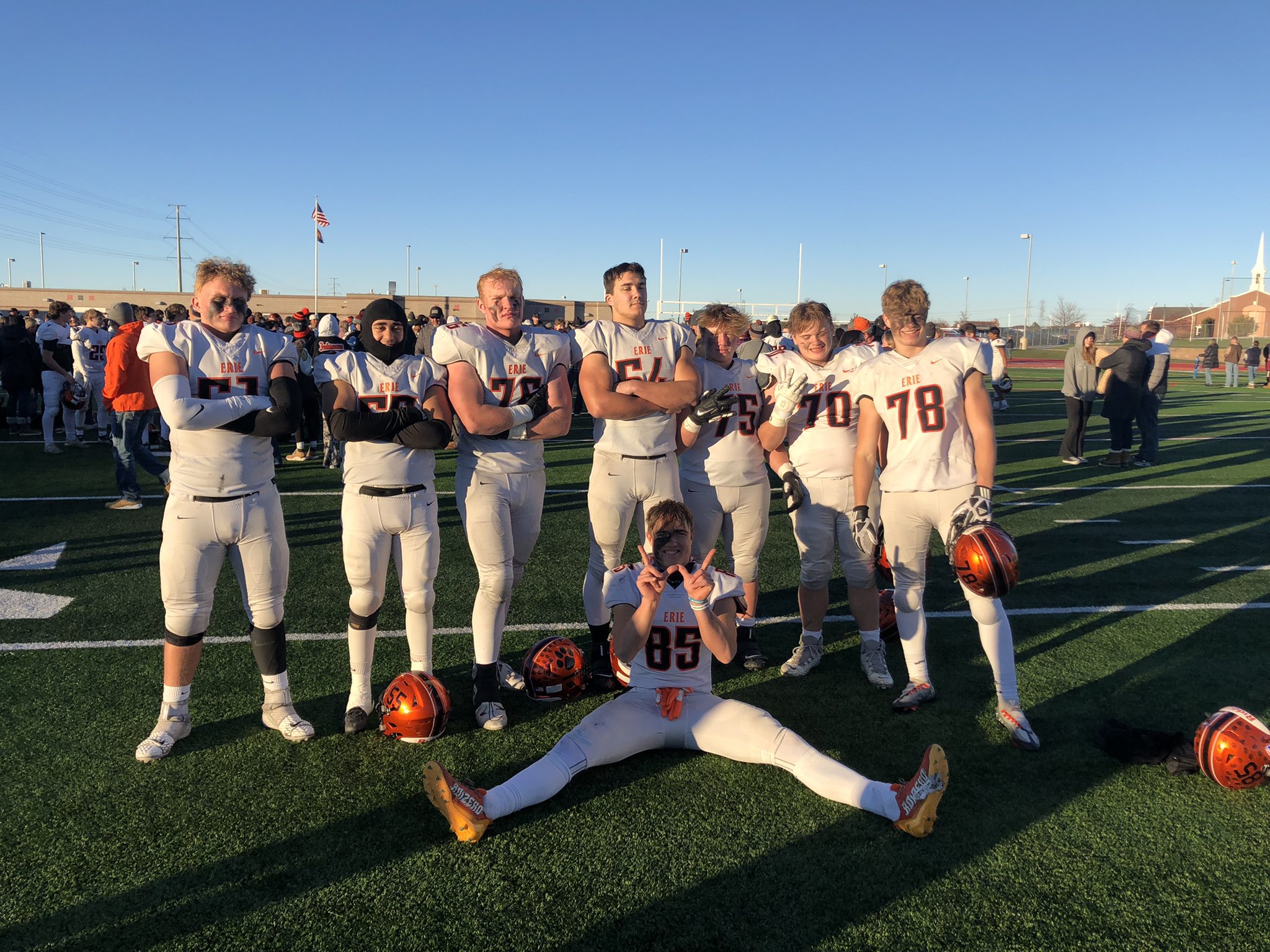 Erie High Football on Twitter "The ErieTigersFB offensive line helped
