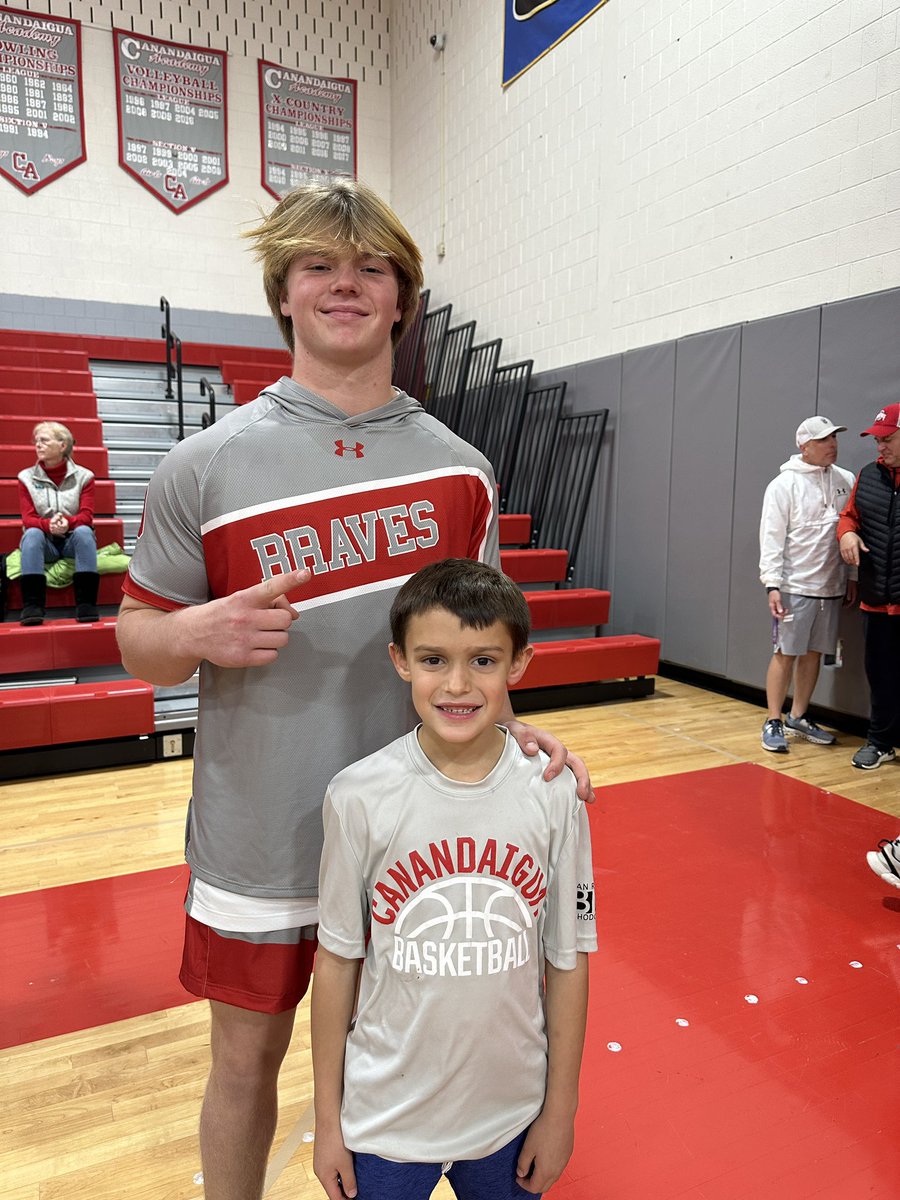Basketball Kick Off Event @CABOYSHOOPS! Drew + Drew! #CanandaiguaProud