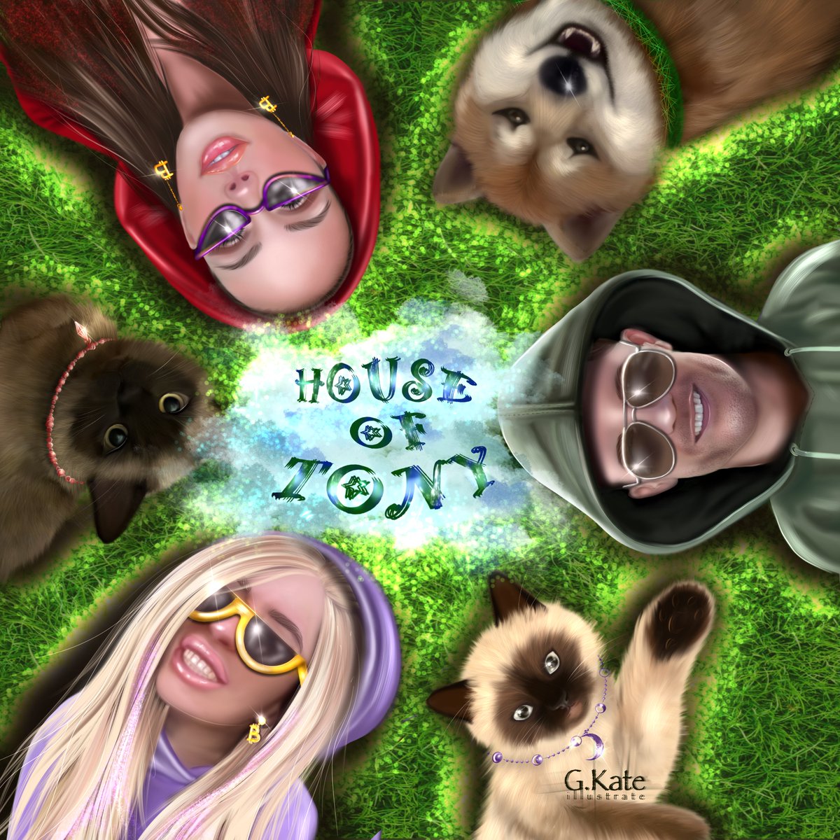 1) GN? may be GM for you?) Especially for the #House_of_Tony contest🤗. This is the first art competition in my life. They are whole family @grrwolfie <a href="/Investopia/">Investopia</a> and <a href="/el_nuaaa/">Baby EL</a>! Very friendly and their community is the whole world...  

"PlayersArt"
0.06 ETH
link⬇️🤗

#GKate