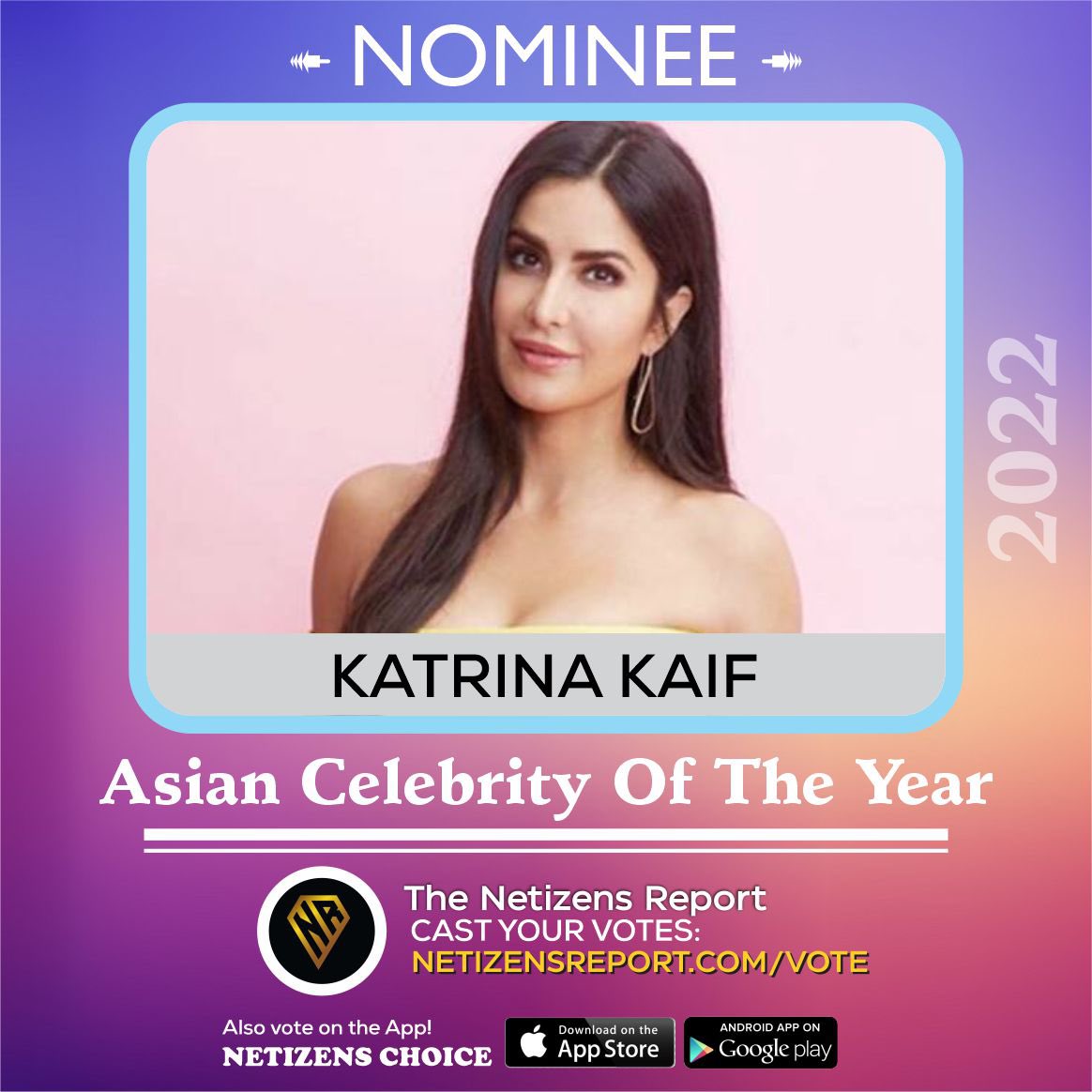 KatrinaGermany's tweet photo. #NETIZENSREPORT
I vote #KatrinaKaif for Asian Celebrity of the Year #ACOTY2022 @thenreport https://t.co/1y28fBqo5K