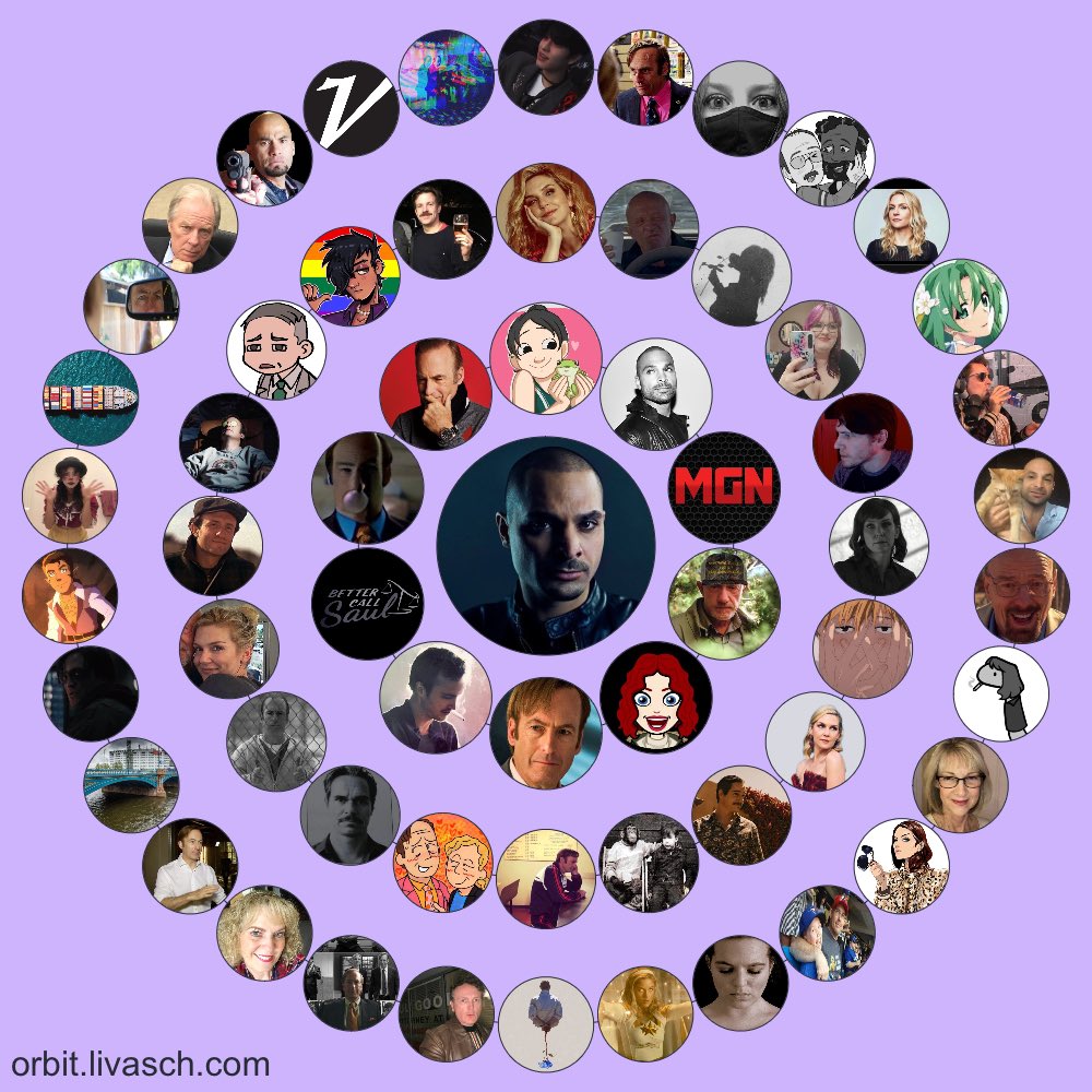 I’ll miss y’all! I wouldn’t have made it through S6 without you.
<a href="/mgnchannel/">Music Gear Network</a> <a href="/MandoMichael/">Michael Mando</a> @Urbanfux <a href="/MarianArt22/">MarianArt 🤍 I am NOT a simple sponge.</a> <a href="/BetterCallSaul/">Better Call Saul</a> <a href="/LoriU991/">Lori Umstead</a>