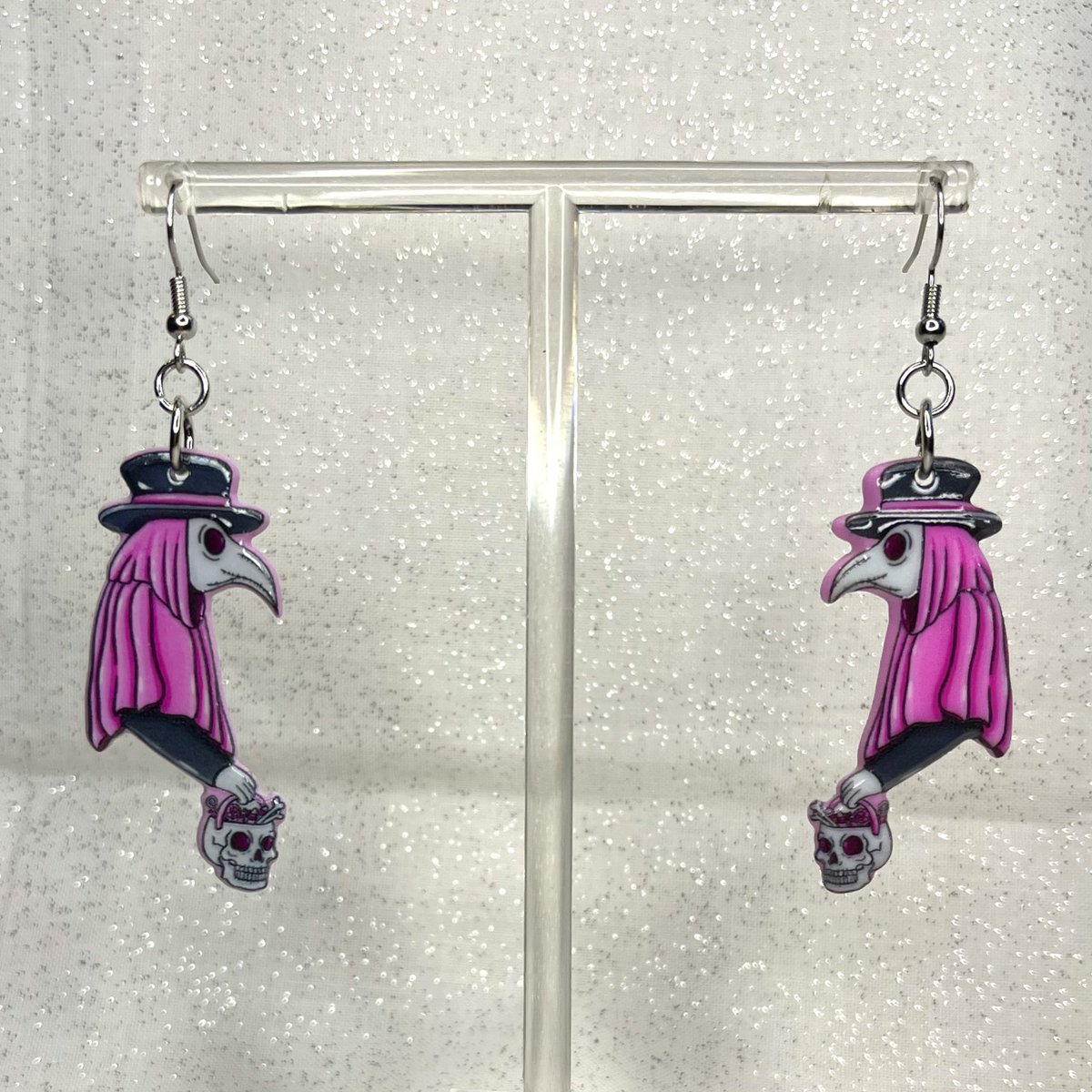 Which pair of plague doctor earrings are your fave? You can find them in my shop!