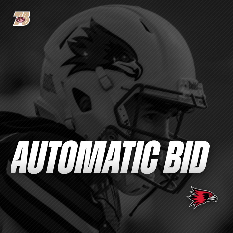 𝙏𝙝𝙚 𝘼𝙌 𝙂𝙤𝙚𝙨 𝙏𝙤 ...  

<a href="/SEMOFootball/">SEMO Football</a> has won the tiebreaker and will receive the OVC's automatic bid to the FCS Playoffs.

#OVCit | #OVC75 | #LetsSoar