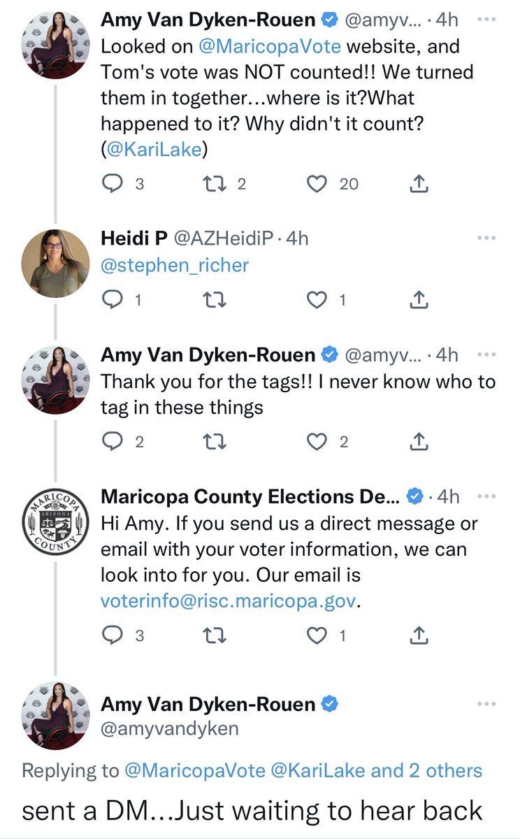 KariLake's tweet photo. Did your vote even get counted? 

Check here: ⤵️
https://t.co/fS9TThvnlx https://t.co/5sG7zxPri7