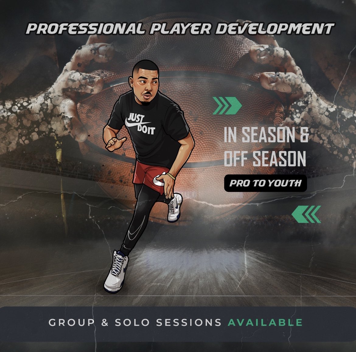 Pro ↔️ Youth  Group to ↔️ Solo  Season ↔️ Off Season  Let’s Work