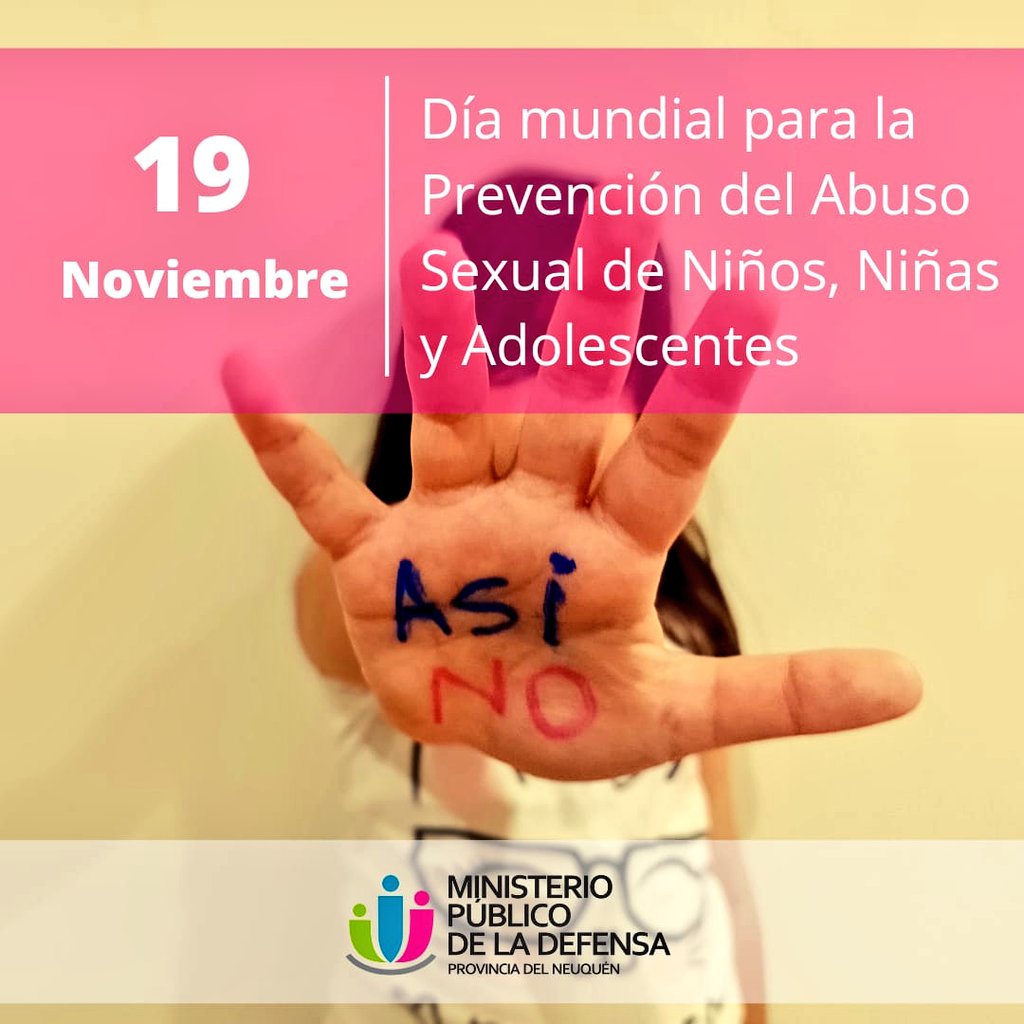 Hoy renovamos el compromiso y reflexionamos sobre la necesidad de profundizar acciones de articulación y de prevención de Abuso Sexual de Niños Niñas y Adolescentes #AsiNo <a href="/prensaMPDNqn/">MPD Neuquén</a>