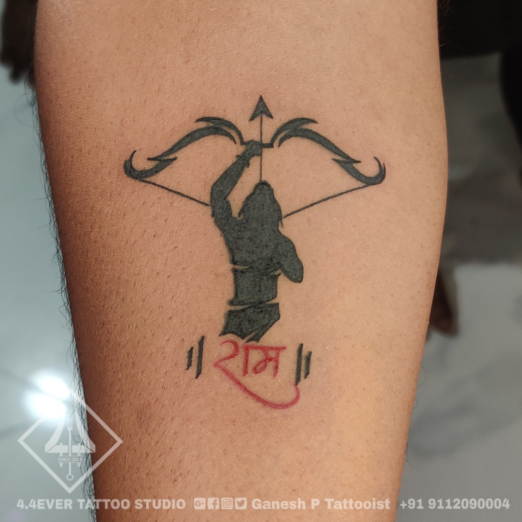 Shree Ram Tattoo Making  Dev Tattoos  Tattoo Artist in New Delhi India