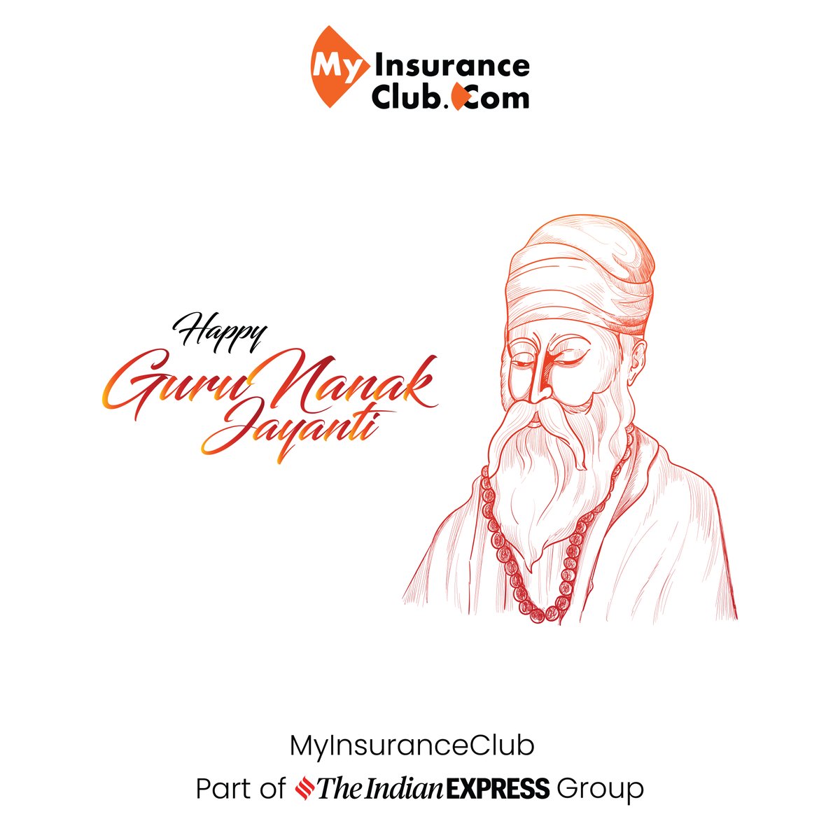 MyInsuranceClub's tweet photo. May Guru Nanak Dev Ji inspire you to achieve your goals in life and help maintain peace and tranquility. To you and your family MyInsuranceClub wishes a very Happy Gurpurab!
.
.
#MyInsuranceClub #GuruNanak #Guru #blessings #teacher #learning #life #lessons #happygurunanakjayanti https://t.co/kPbcuETaBQ