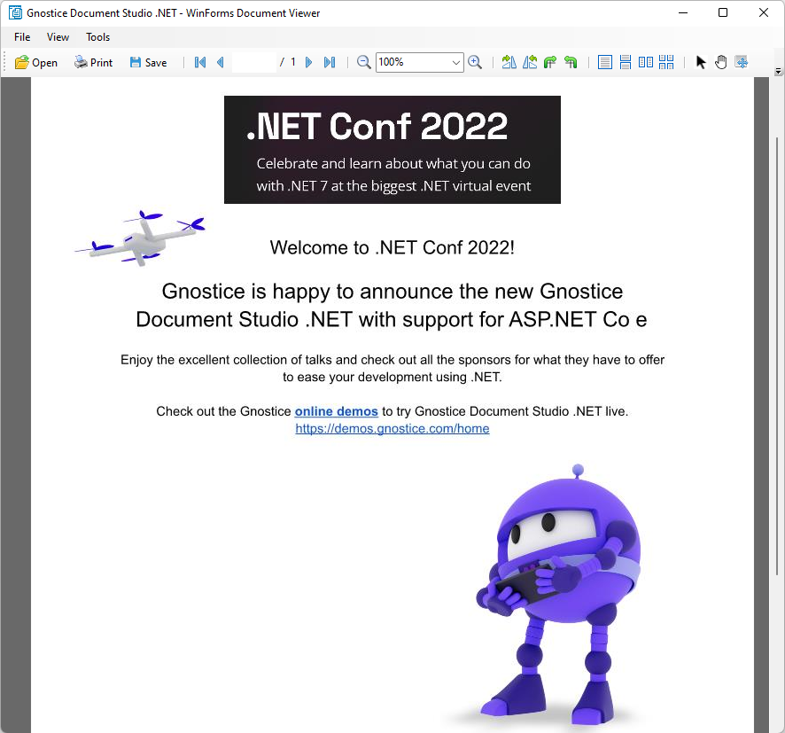 <a href="/Gnostice/">Gnostice</a> Happy to showcase another really special feature of Document Studio .NET: Redaction.
Download the demo with source code and try it out:  
gnostice.com/dotnetconf

<a href="/dotnetfdn/">.NET Foundation</a> Join us at #dotNETConf to learn about everything new in #dotnet.