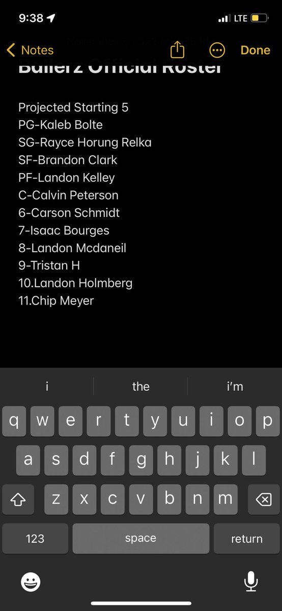 Erickson4Coach's tweet image. Your Lincoln Ballerz Official Roster.