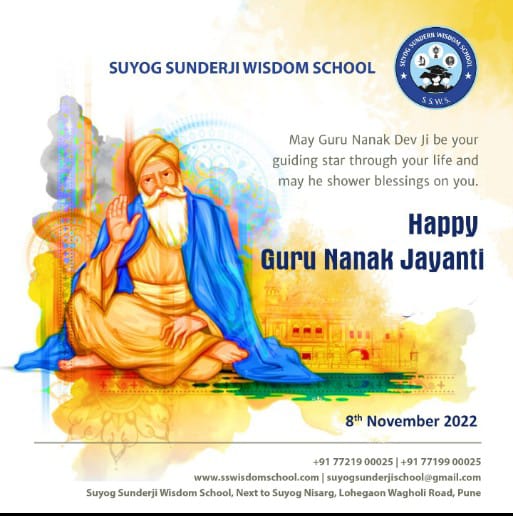 May Guru Nanak Ji enlighten your heart and mind with sanctity and knowledge. Happy Guru Nanak Jayanti!
#gurunanakdevji #GuruNanakJayanti #gurunanakji