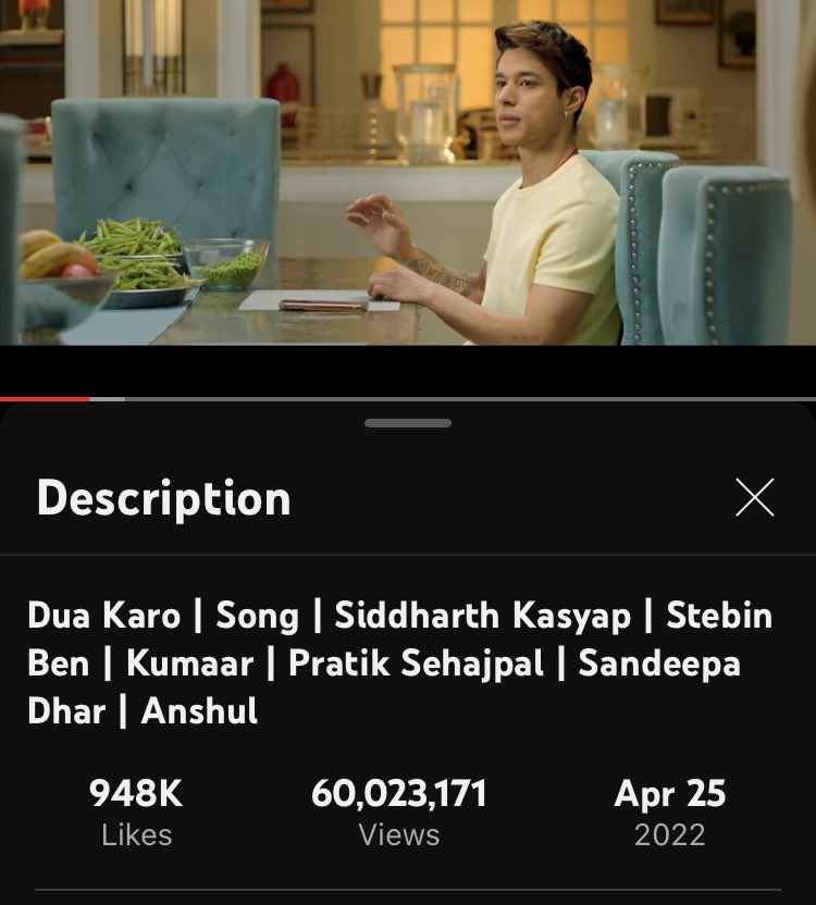 60M done for the most loved song Dua Karo 🥳🔥😍

Congratulations to the entire team <a href="/realsehajpal/">Dream</a> <a href="/IamSandeepaDhar/">Sandeepa Dhar</a> <a href="/Anshulv/">Anshul Vijayvargiya</a> <a href="/skmusicworks/">skmusicworks</a> ❤

#PratikSehajpal #PratikFam