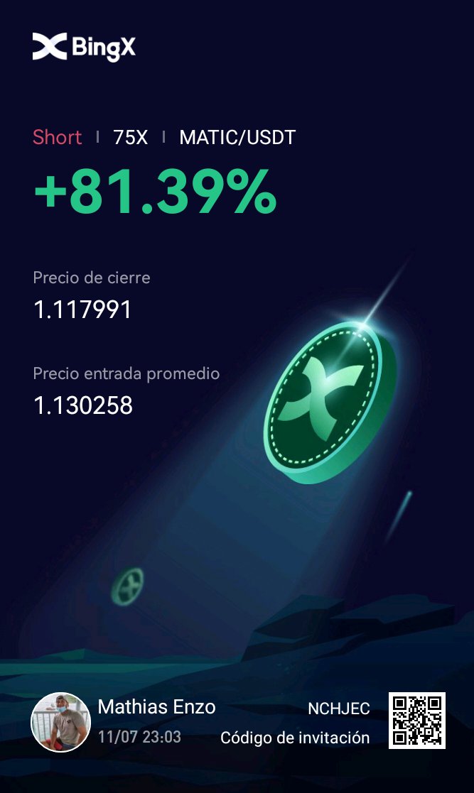KevinnnMiranda's tweet photo. $MATIC sangre para quitar el sueño @ladymarketok https://t.co/XO5x4QIKpt