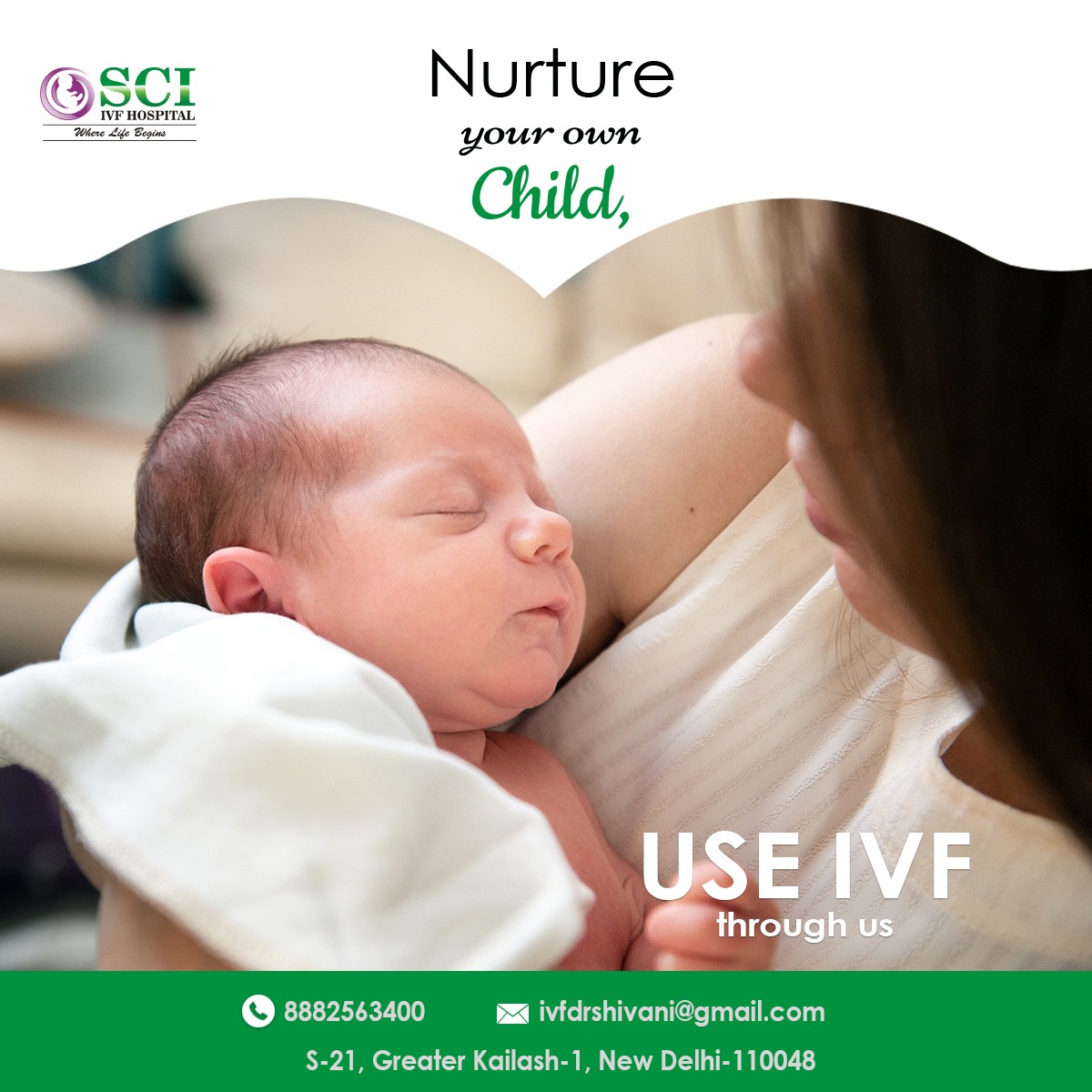 Nurture your own child, contact us for IVF treatment service. Call today to our fertility experts and specialists to understand the procedure of IVF Treatment.

#ivf #fertility #infertility #ivftreatment #ivfcost #ivfclinics #ivfcentre #ivfpregnancy #ivfdoctors #ivfhospital