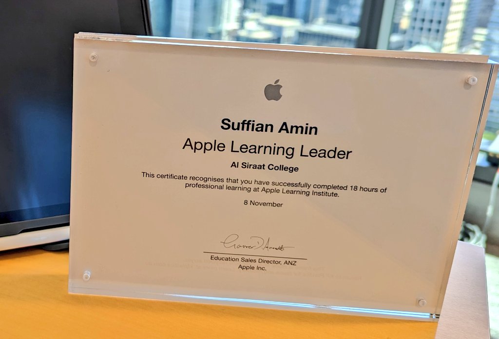 suffian_amin's tweet photo. Absolutely thrilled to be part of a great learning community. Looking forward to further growing in this space and to coach more teachers in this journey. https://t.co/7EuCIuN8Y8