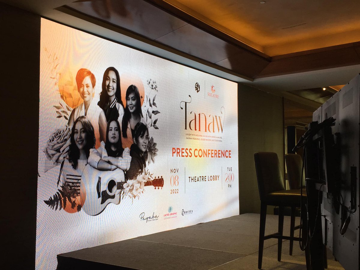 We can only hope Ate Lobby Girl appreciated us singing their hits to her when we were asking for directions, LOL. 
Happening later: <a href="/GabiNaNamanProd/">GNN Productions</a> x <a href="/solaireresort/">Solaire Resort</a> ‘Tanaw’ Press Conference
<a href="/acelvanommen/">Acel Bisa van Ommen</a> | <a href="/AiadeLeon/">Aia de Leon</a> | <a href="/barbiealmalbis/">Barbie Almalbis</a> | <a href="/Hannahromawac/">Hannah</a> | <a href="/KitchieNadal/">Kitchie Nadal</a> | <a href="/lougeeb/">LOUGEE BASABAS</a>