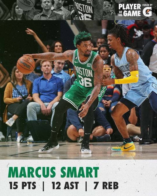 celtics's tweet photo. .@smart_MS3 was a man on a mission and tonight’s @Gatorade player of the game 🔒 https://t.co/dOGhBV8wVP