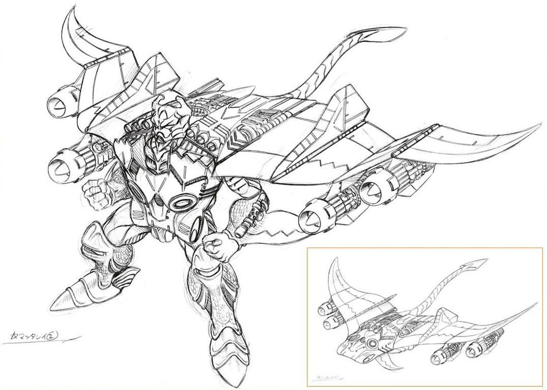 Daniel Arseneault "Protoman" on Twitter "Takara early design for Beast