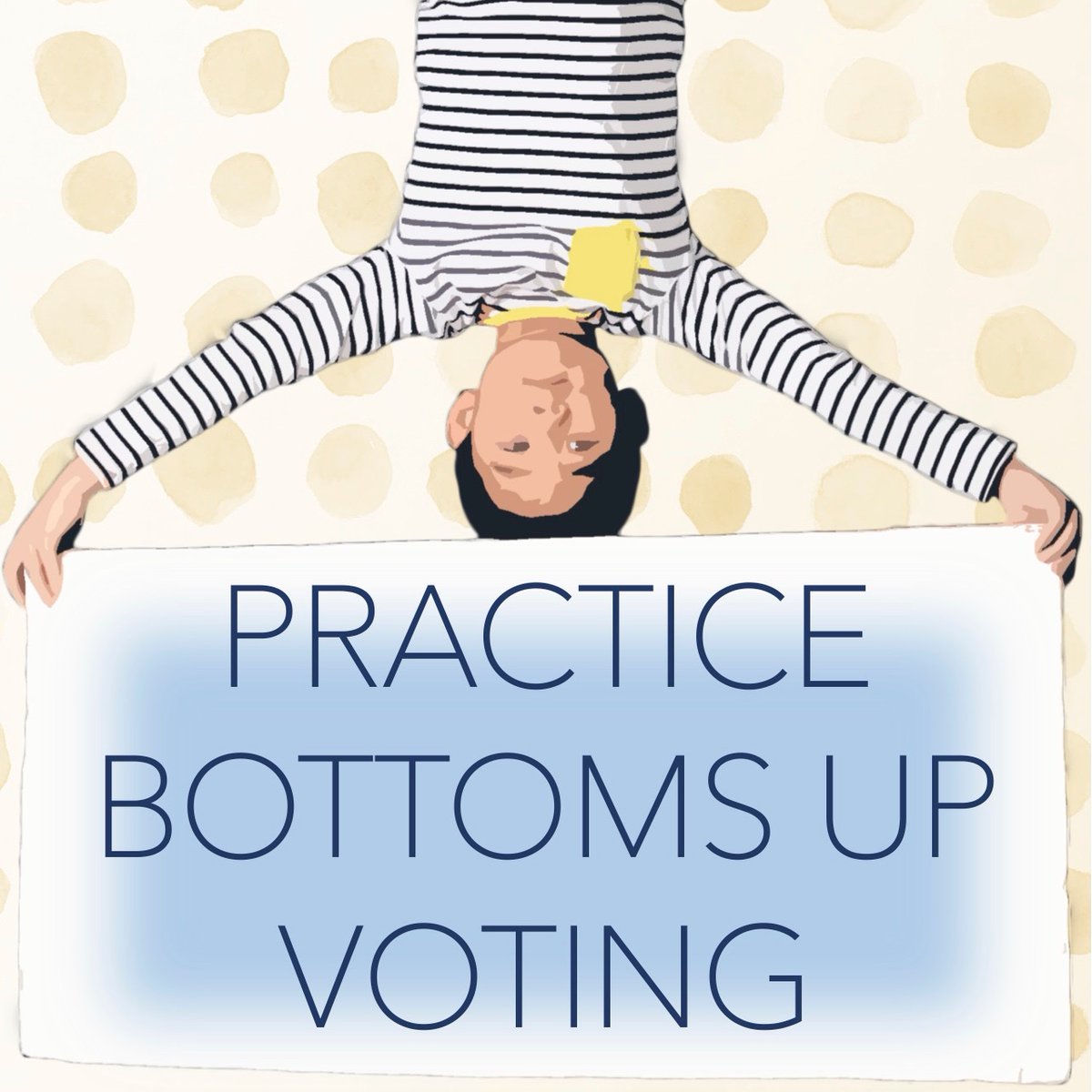 AIforC's tweet photo. #Voting Tips:
If possible, #vote early.
Practice #BottomsUp voting, completing the entire ballot, bottom to top, incl down ballot candidates (state candidates, sos, school board members) who play key roles in election & education integrity.
Get #3ToVote with you!
#KidLitVotes https://t.co/KzhuBIxwtl