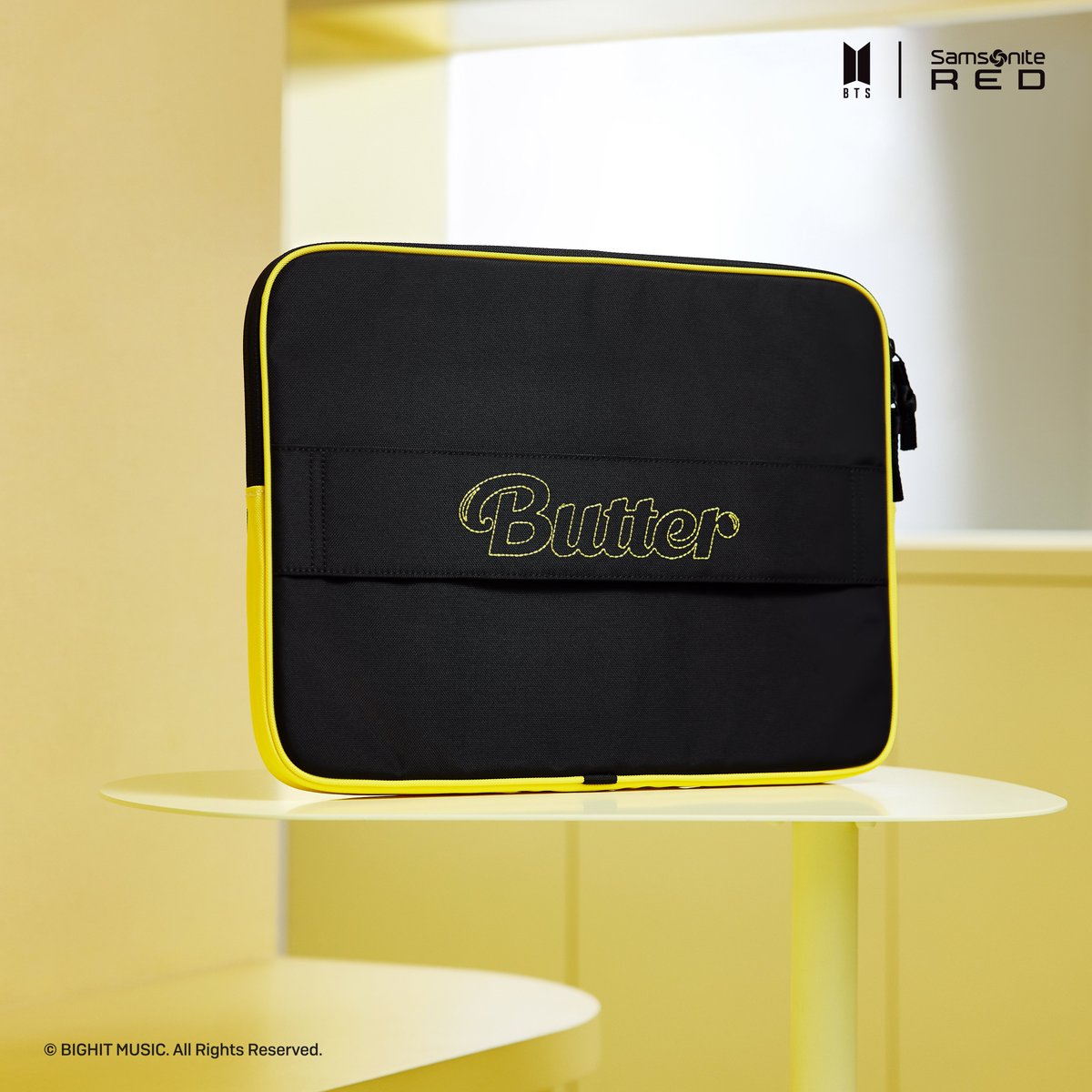 Samsonite_RED's tweet photo. #SamsoniteREDXBTSButter
⠀
내 #노트북 은 소중하니까!
달콤한 #LaptopPouch 로 지켜🧈
⠀
💜 #Butter 컬렉션: https://t.co/UrTSE2zCzm

#ButterRECIPE #SamsoniteRED #쌤소나이트레드
#BTS #버터레시피 #버터 #방탄소년단
#RM #진 #슈가 #제이��� #지민 #뷔 #정국
@BTS_twt @BTS_bighit @HYBE_MERCH https://t.co/LPLb1avzTn