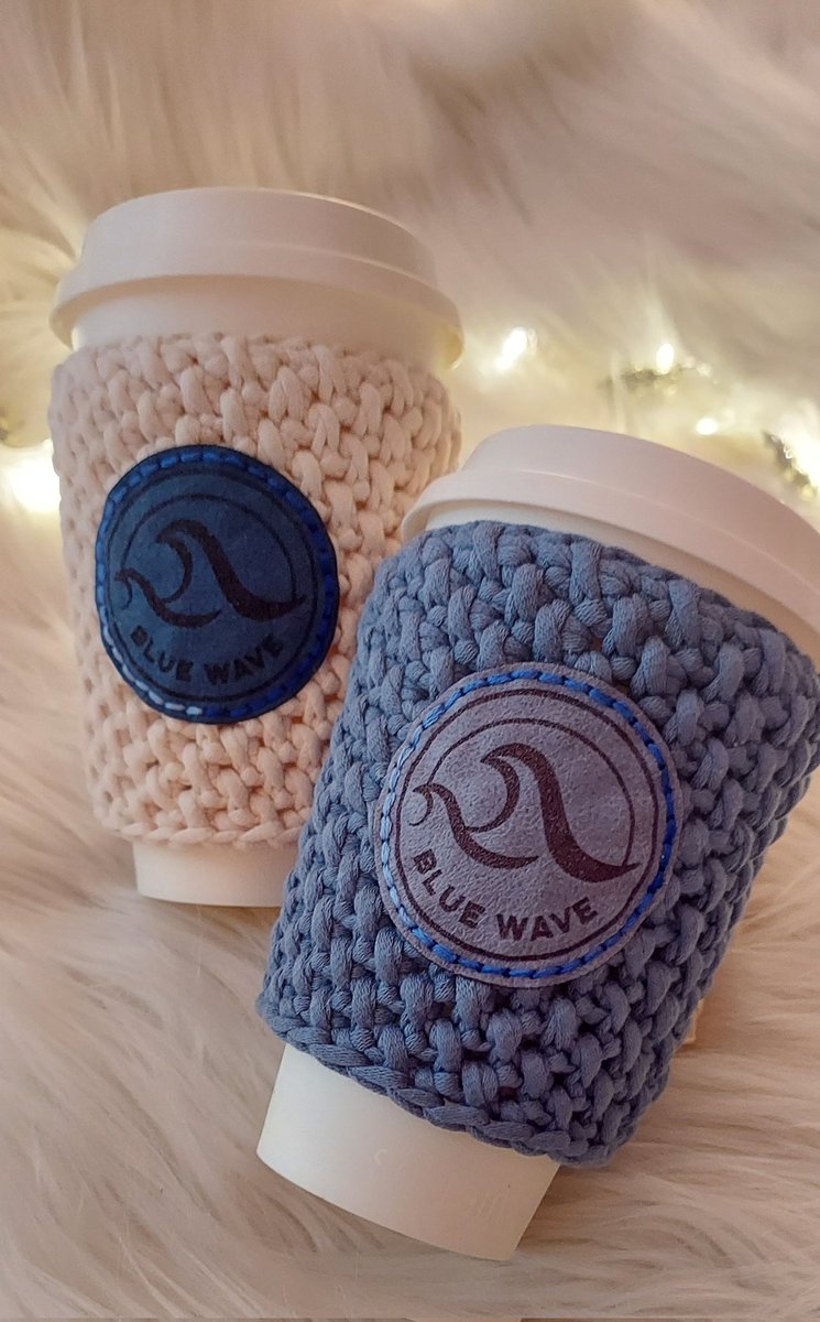 Made these. I am soo ready to be part of the #BlueWave2022! 🌊💙🌊 #VoteBlueTommorrow #VoteBlueToSaveDemocracy
#crochet #coffeeaddict #cupsleeve