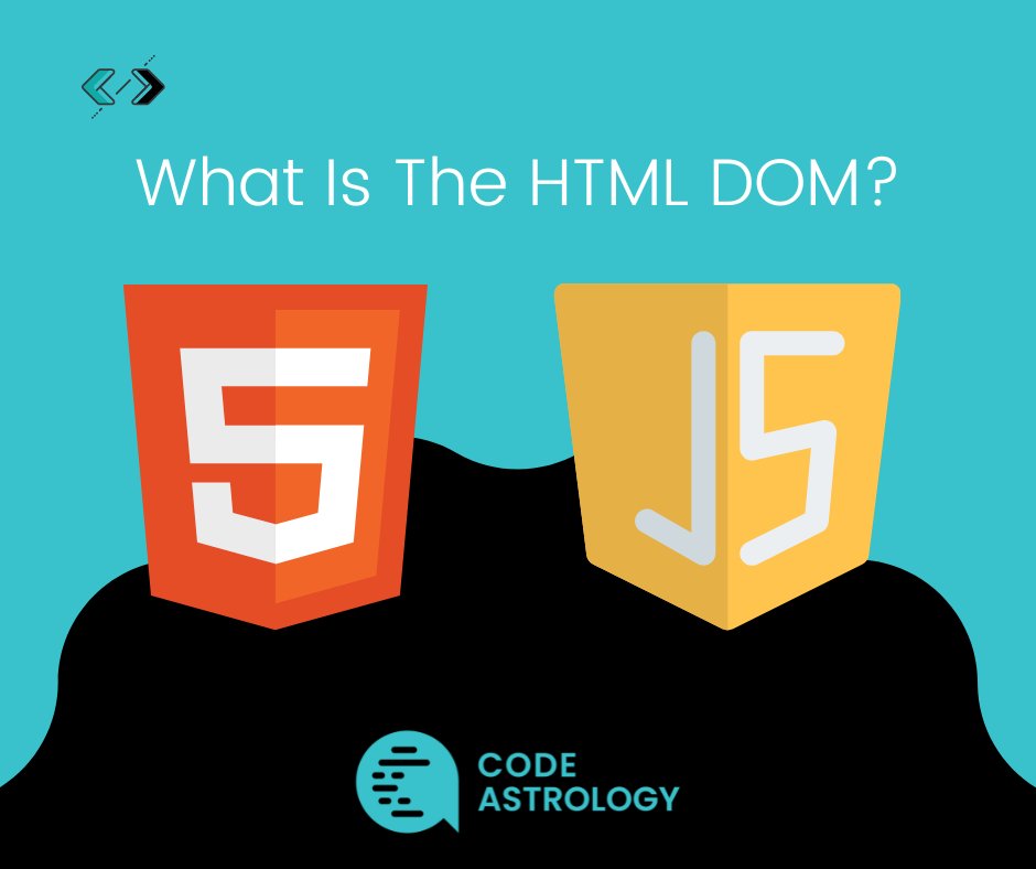 CodeAstrology's tweet image. HTML DOMs are the puzzle pieces used in your JavaScript code! 🧩
DOM stands for Document Object Model and defines HTML elements as objects that can be referred to, edited, and moved in JavaScript.
 
#CodeAstrology  #w3schools #programming #html #javascript #technology #education
