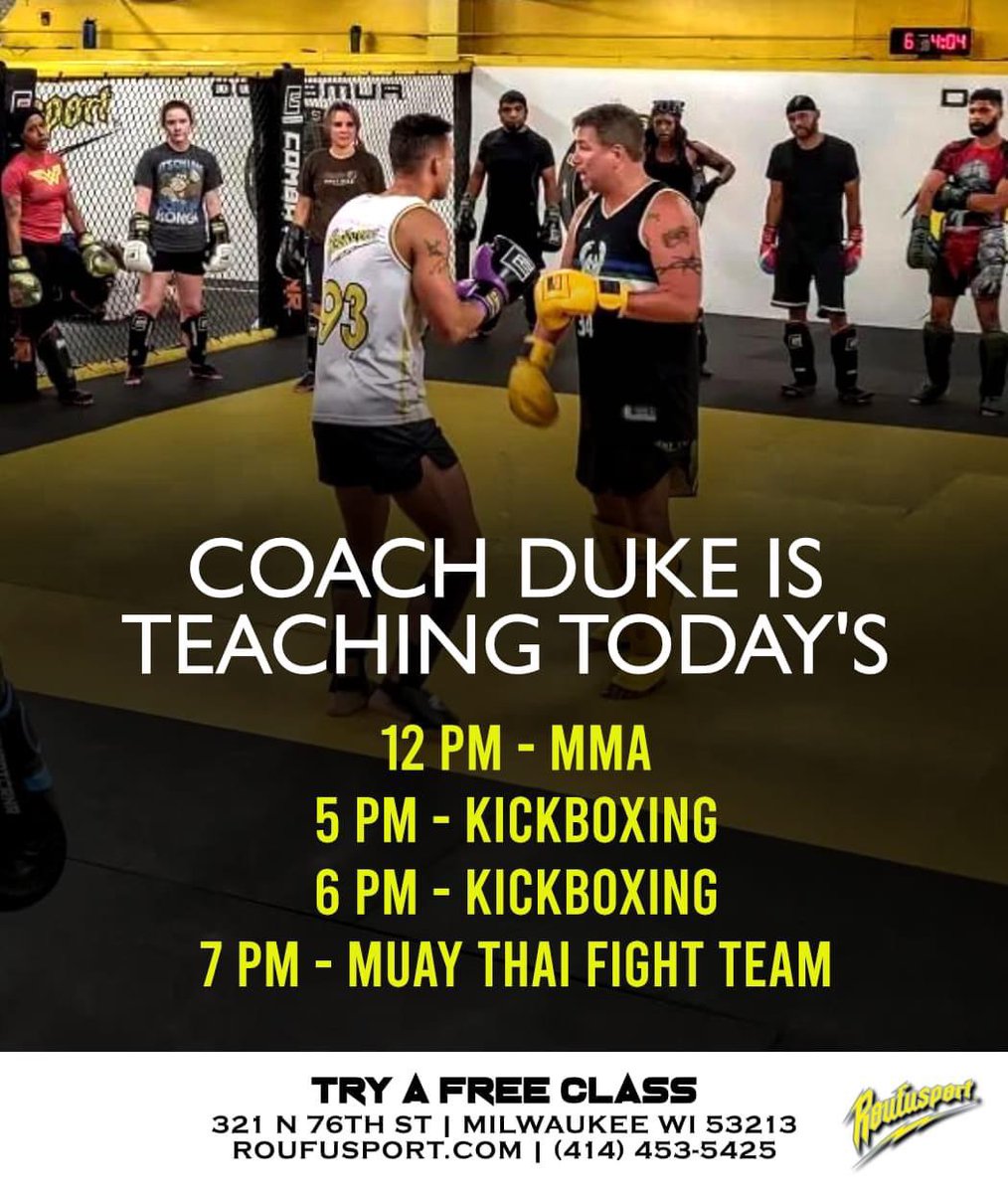 Roufusport MMA Academy tweet media