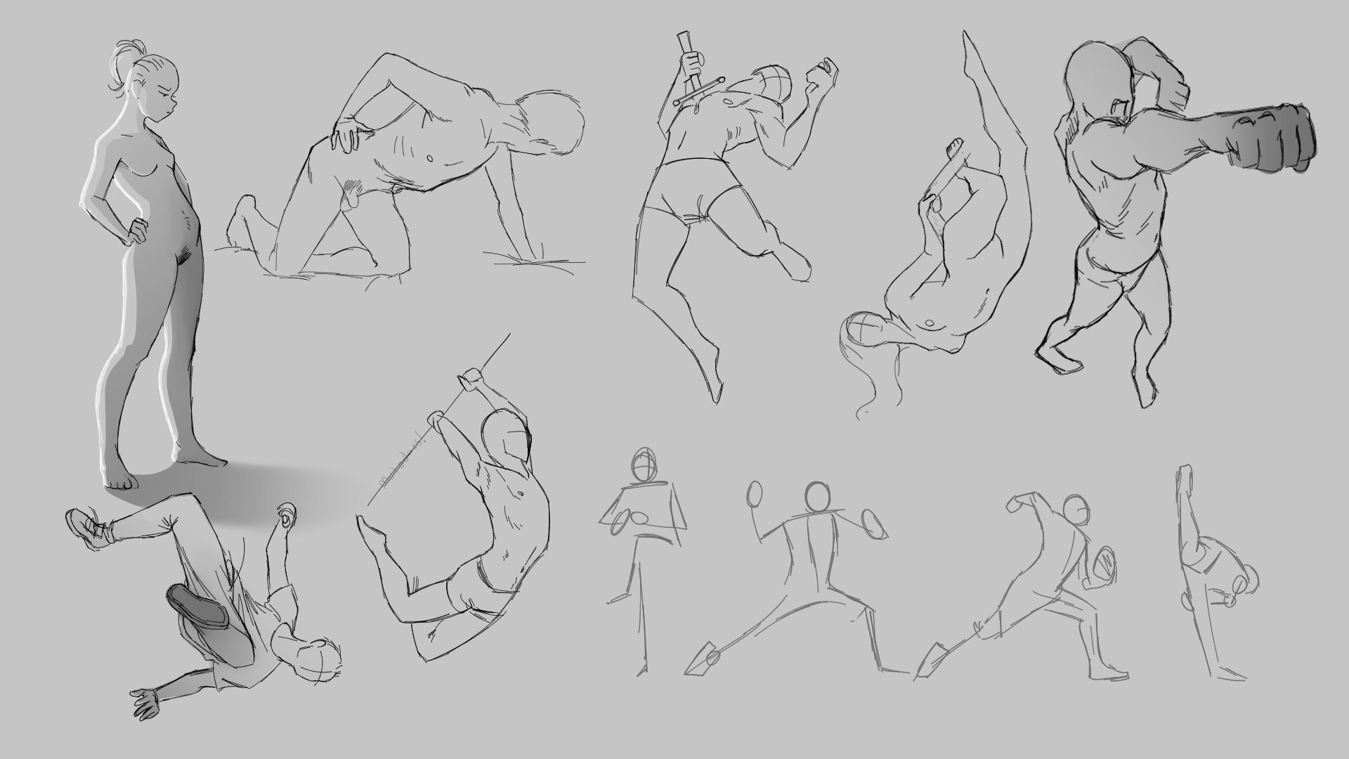 Poses II | Action poses, Dynamic poses, Male poses