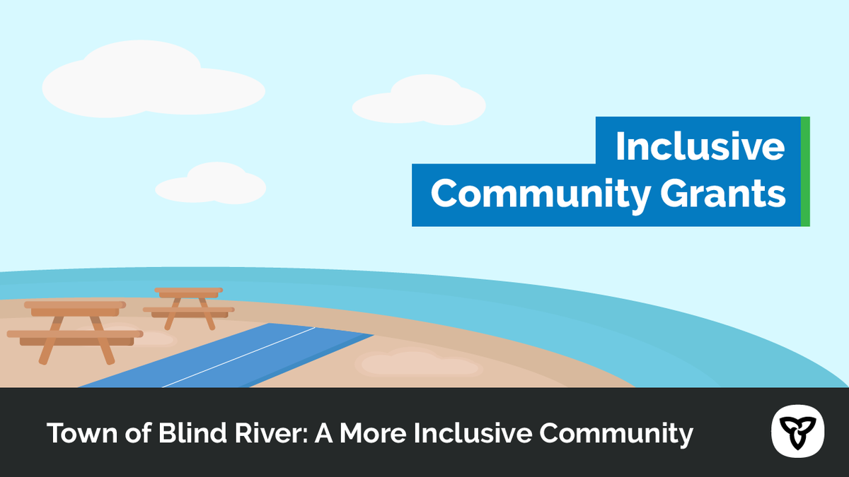 The Town of Blind River is using #Inclusive Community Grant funding to purchase picnic tables that will have trilingual activities installed on select table tops.  

This project will provide access to inclusive opportunities in the community.

Learn more: news.ontario.ca/en/release/100…