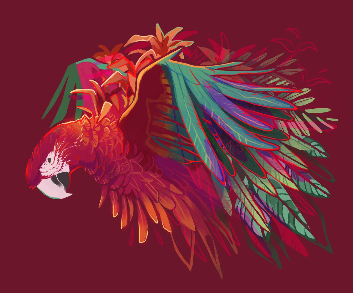 「animals n plants n stuff #ArtistOnTwitte」|Finchのイラスト