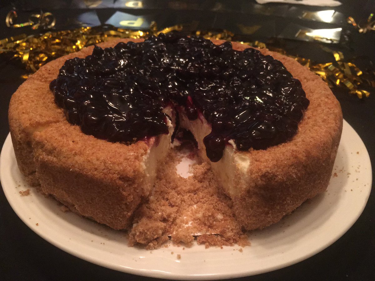 Once again <a href="/CottonBluesMS/">Cotton Blues Cheesecake Company</a> blueberry cheesecake was mind blowing!!! Perfect way to kick into my next half-century.