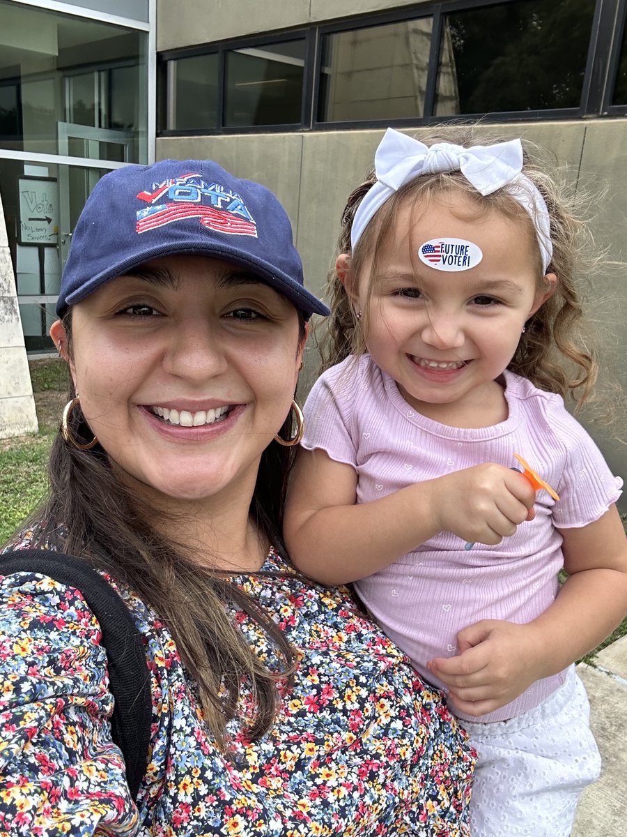 🗳️ Because when we #vote, we vote for our family. Especially for our future voters. Tomorrow is a very important day for Latinos. We have the power to declare our priorities and change the course of many elections in this country. Mi Familia Vota - how about yours?