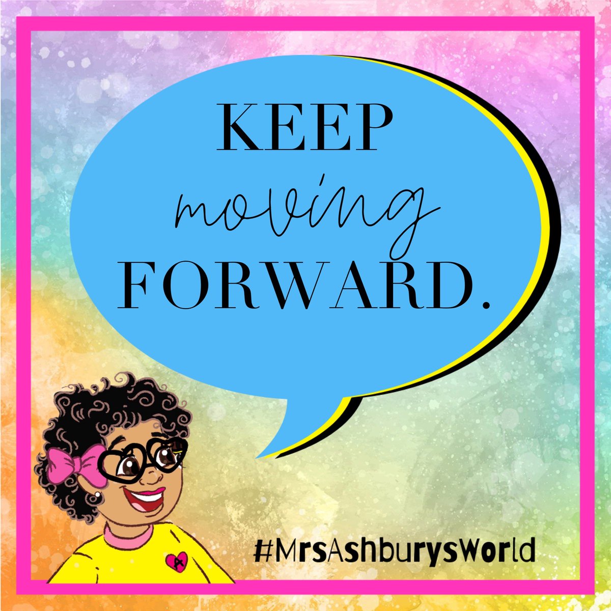 MrsAshburysWorl's tweet photo. Everyone needs a pick-me-up. Keep moving forward. #KeepLearningAndLoving friends. 

#MrsAshburysWorld
#EveryonesFavoriteTeacher https://t.co/3rtmRbKk66