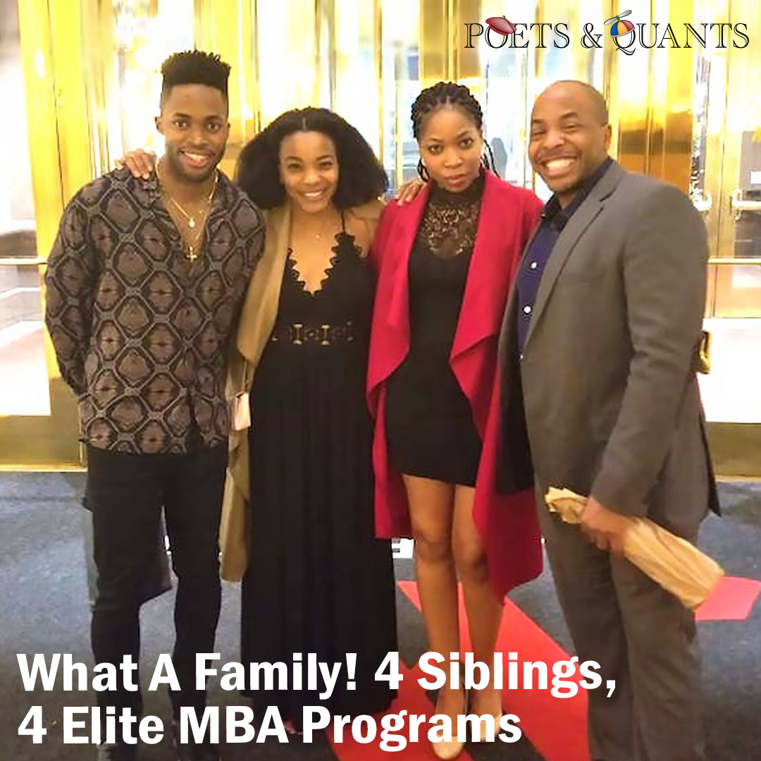 Lawrence Osai, Columbia Business School Class of 2024, is the 4th of 4 siblings to attend a top MBA program.

Read More: bit.ly/3DGosza

<a href="/Columbia_Biz/">Columbia Business School</a>
#mba #businessschool #futureceos #siblings #productmanagement #wharton #columbia #kellogg #fuqua