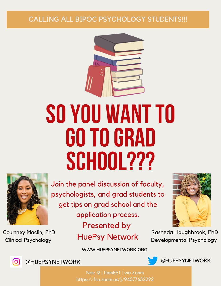 Hi friends! My colleague and I have started a new org to mentor students interested in psychology. We are particularly interested in reaching those who’ve been historically excluded in psych. Please send your undergrads our way.
