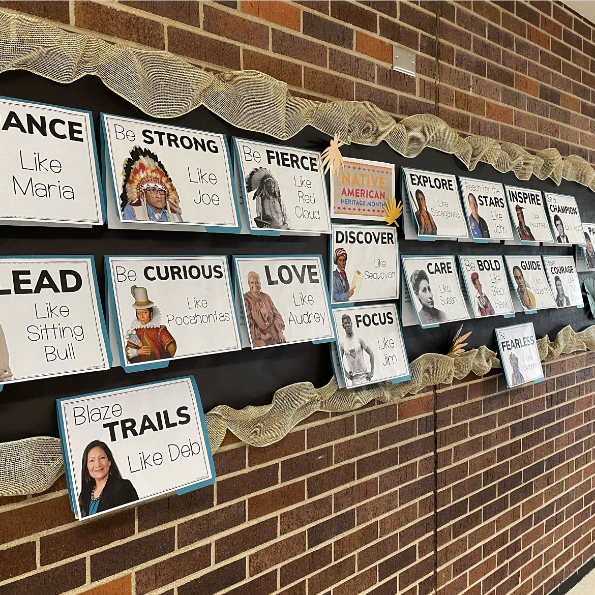 November is National American Indian and Alaska Native Heritage Month! Today, these Leopards were #SpottedAtLaurel learning more about individuals in these communities using our interactive display.