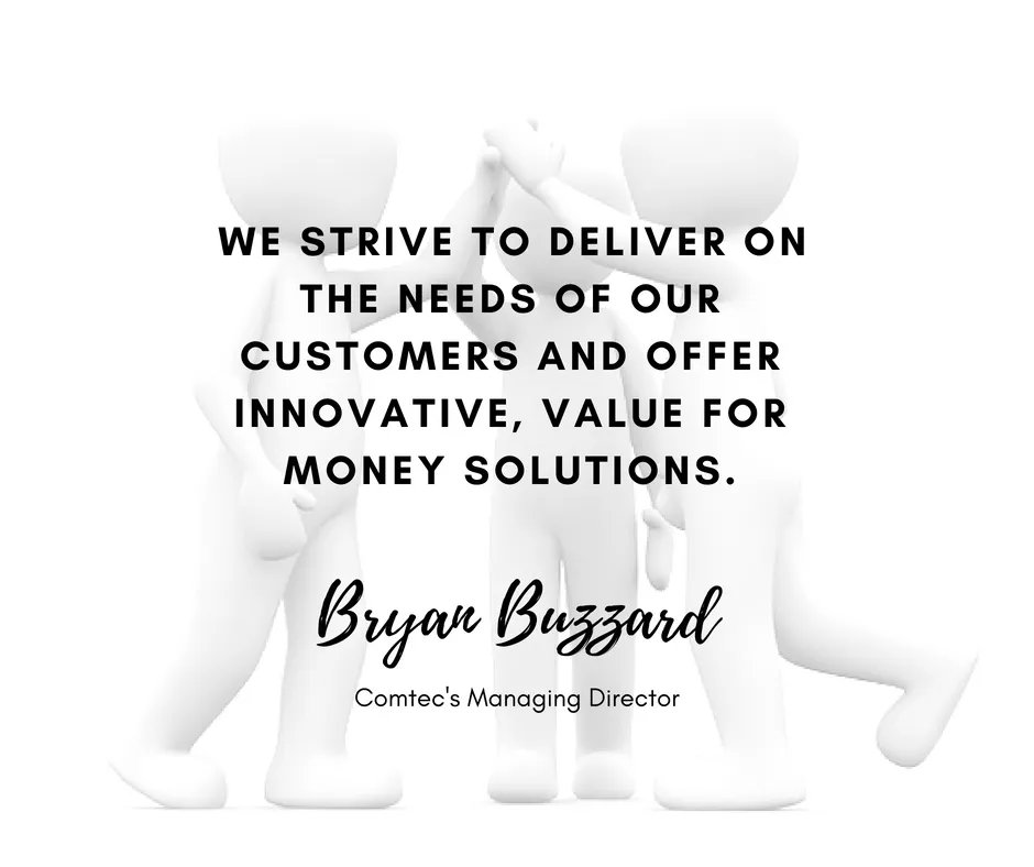 Comtec_Data's tweet image. #DeliverOnNeedsOfOurCustomers #InnovativeOffer #BryanBuzzard #ComtecDataSolutions #ManagingDirector