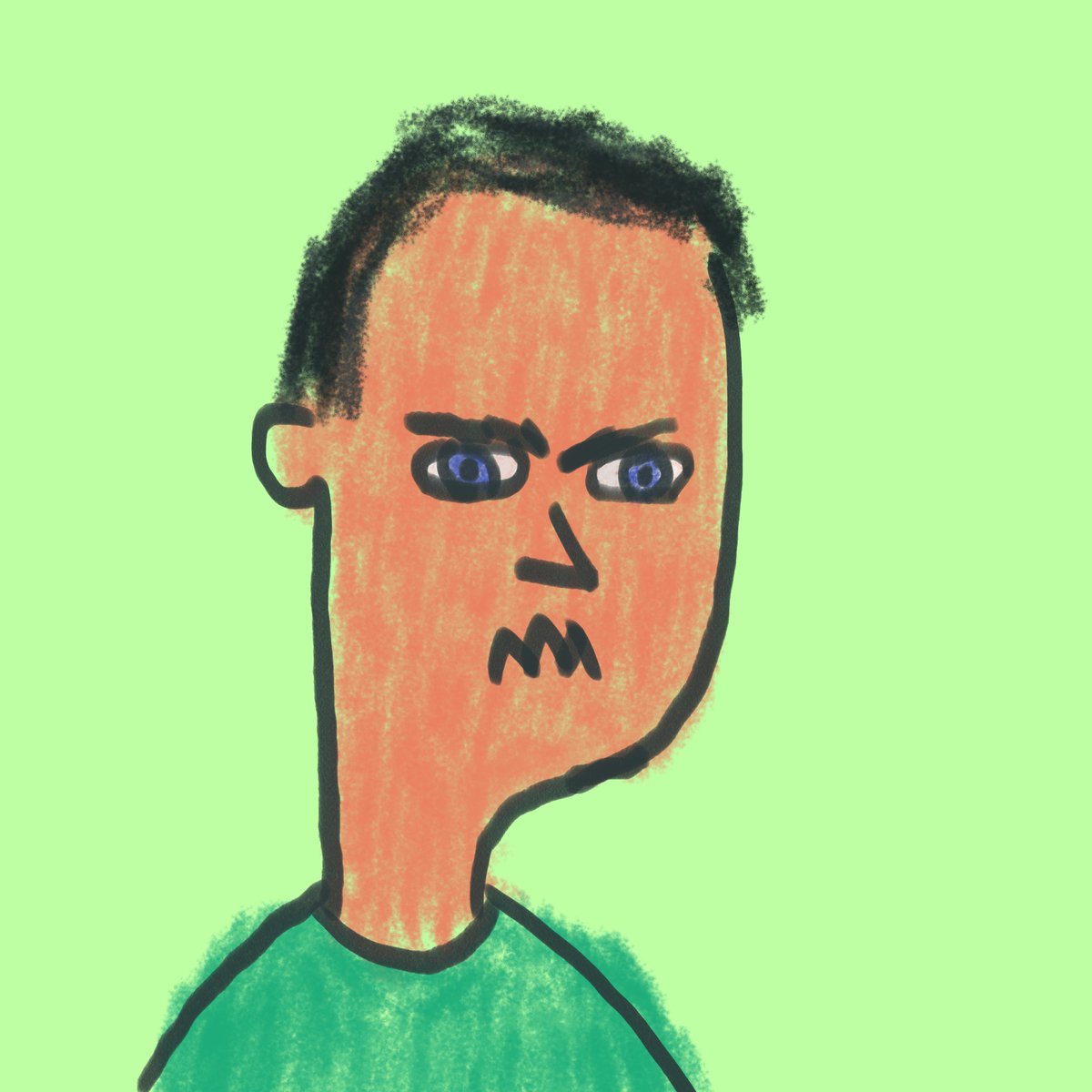 godbout_ct's tweet photo. Joined the @badkidsart gang. #angryeyes https://t.co/jV6r3RGzMn