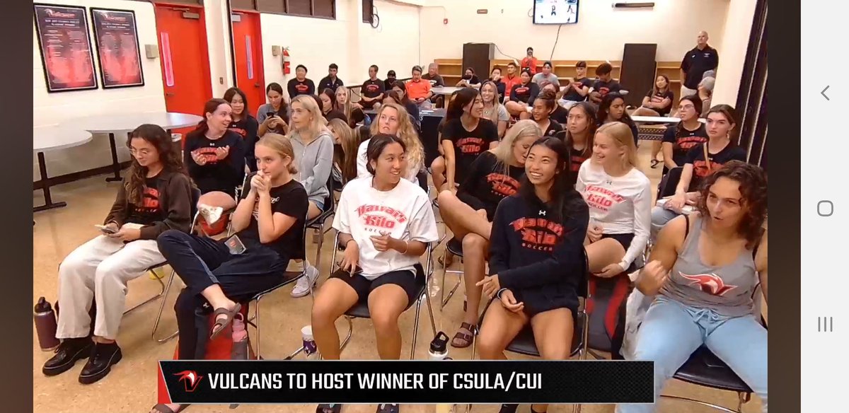 GuavaPressMedia's tweet photo. @HiloVulcans Wahine soccer are the top seed in the west and will host the winner of 4/5 winner between CSULA and CIU. Let's #GoVulcans #CheHuu #Aurite!!!! https://t.co/hgVkfWu8kB