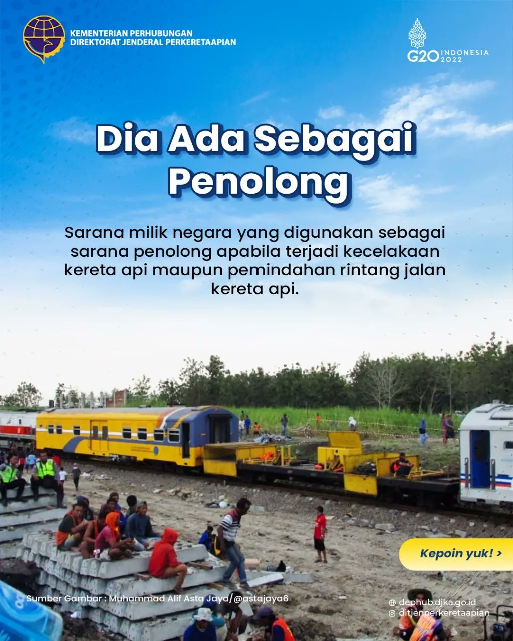 DitjenPerkeretaapian on Twitter "MinKa mau kasih tau tentang Crane