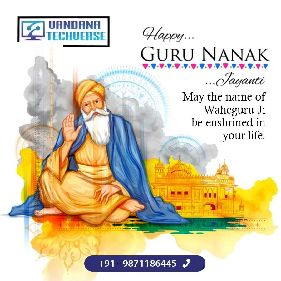vandantechverse's tweet image. &quot;Happy Guru Nanak Jayanti.&quot;
.
.
For more information Contact us ☎️ 9871186445
.
#learnprogramming #learnprogrammingnow #learnprogrammingtogether #learnprogramminglanguage #learnprogrammingonline #learnprogrammingonline2022 #learnprogrammingtoday #java #python #javascript #php