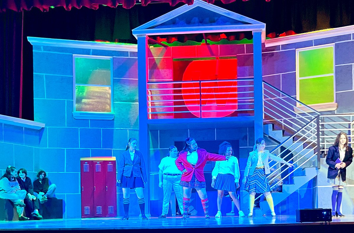 EHS_Theatre's tweet photo. Heathers is a dark, satirical, hilarious, entertaining, disturbing, and important piece of theatre - come experience it with us 11/10-12 https://t.co/Pr8ajaMWoV