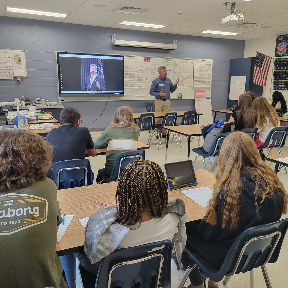 MrsMiller22's tweet photo. We loved having Jimmie T. Smith talk to us today. We ❤️ our Veterans. @ConcernedVetsFL @ConcernedVets https://t.co/Y9joQh9kiW