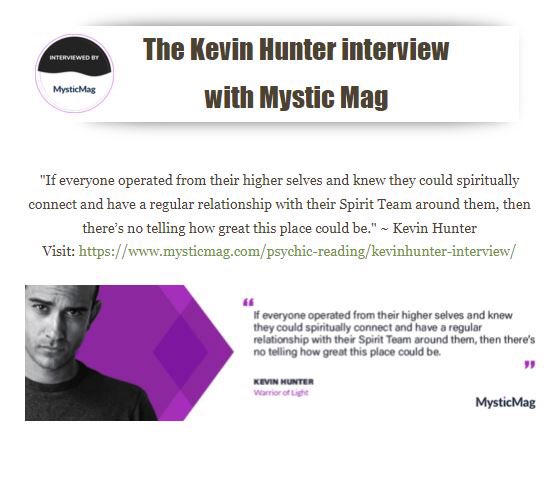 kevinsbeach's tweet photo. Spiritualism, Metaphysics, and Books - Interview With Kevin Hunter, Warrior of Light https://t.co/SJpqdiloXq Thank you Mystic Mag. 🙏 https://t.co/LmsnxvPmWl