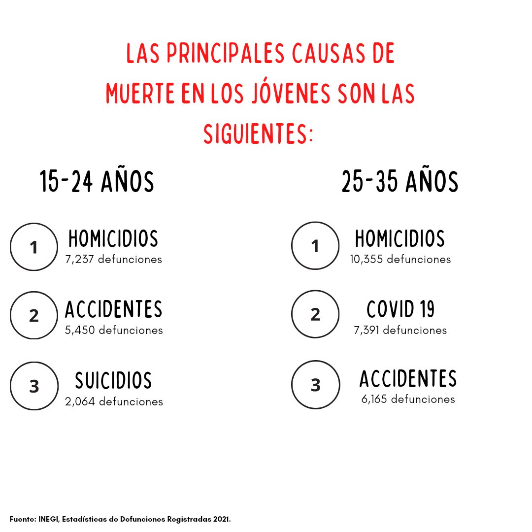edu_mcalderon's tweet photo. Hace unos días @ChumelTorres debatió con @Viri_Rios sobre los homicidios y las principales causas de muerte en el país.

Un dato que no salió en la conversación es que los homicidios son la principal causa de muerte para los jóvenes.

Y del total de muertes el 50% es de jóvenes. https://t.co/5Bvs9WcryK